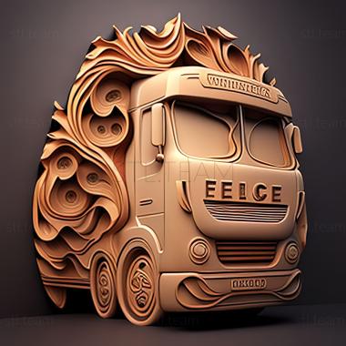 3D модель Iveco Eurofire (STL)